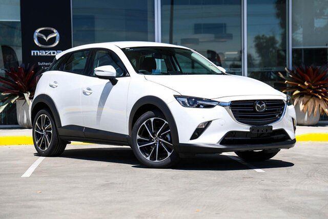 New Mazda CX-3 DK2W7A G20 SKYACTIV-Drive FWD Evolve Kirrawee, 2026 Mazda CX-3 DK2W7A G20 SKYACTIV-Drive FWD Evolve Snowflake White Pearl 6 Speed Sports Automatic