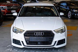 2019 Audi A3 8V MY19 35 TFSI S Tronic S Line Plus White 7 Speed Sports Automatic Dual Clutch Sedan