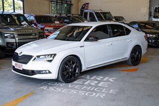 2018 Skoda Superb NP MY18.5 206TSI Sedan DSG White 6 Speed Sports Automatic Dual Clutch Liftback