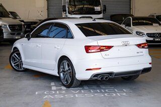 2019 Audi A3 8V MY19 35 TFSI S Tronic S Line Plus White 7 Speed Sports Automatic Dual Clutch Sedan