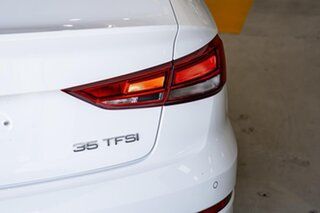 2019 Audi A3 8V MY19 35 TFSI S Tronic S Line Plus White 7 Speed Sports Automatic Dual Clutch Sedan