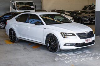 2018 Skoda Superb NP MY18.5 206TSI Sedan DSG White 6 Speed Sports Automatic Dual Clutch Liftback