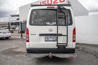 2018 Toyota HiAce KDH201R Crewvan LWB White 4 Speed Automatic Van Wagon