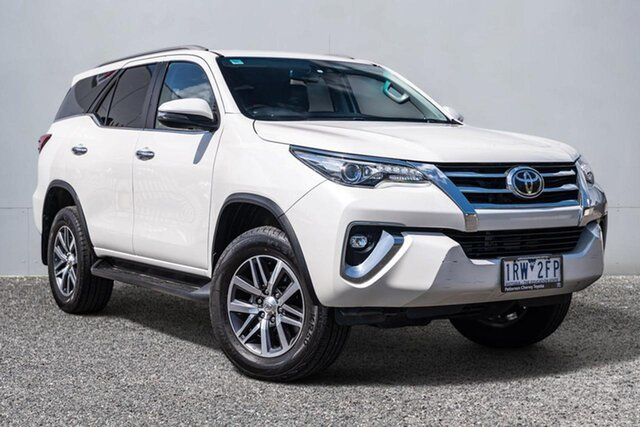 Used Toyota Fortuner GUN156R Crusade Keysborough, 2019 Toyota Fortuner GUN156R Crusade White 6 Speed Automatic Wagon