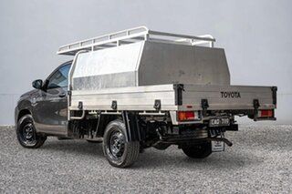 2022 Toyota Hilux TGN121R Workmate 4x2 Grey 6 Speed Sports Automatic Cab Chassis.