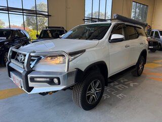 2018 Toyota Fortuner GUN156R GXL White 6 Speed Automatic Wagon.