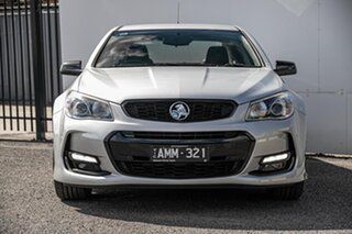 2016 Holden Commodore VF II MY16 SV6 Black Silver 6 Speed Sports Automatic Sedan