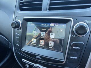 2016 Hyundai Accent RB4 MY17 Active Yellow 6 Speed CVT Auto Sequential Hatchback