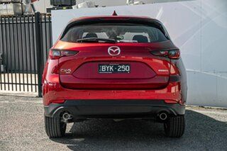 2022 Mazda CX-5 KF4WLA Touring SKYACTIV-Drive i-ACTIV AWD Red 6 Speed Sports Automatic Wagon