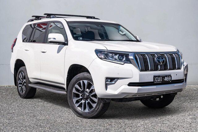 Used Toyota Landcruiser Prado GDJ150R VX Keysborough, 2023 Toyota Landcruiser Prado GDJ150R VX White 6 Speed Sports Automatic Wagon