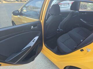 2016 Hyundai Accent RB4 MY17 Active Yellow 6 Speed CVT Auto Sequential Hatchback