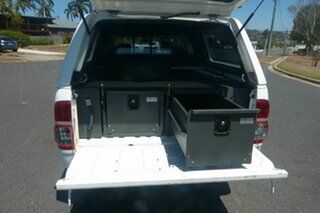 2014 Toyota Hilux KUN16R MY14 SR Double Cab 4x2 White 5 Speed Manual Utility