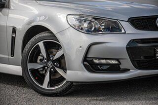 2016 Holden Commodore VF II MY16 SV6 Black Silver 6 Speed Sports Automatic Sedan.