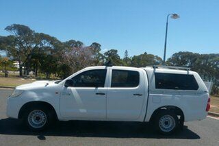 2014 Toyota Hilux KUN16R MY14 SR Double Cab 4x2 White 5 Speed Manual Utility