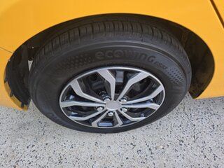2016 Hyundai Accent RB4 MY17 Active Yellow 6 Speed CVT Auto Sequential Hatchback
