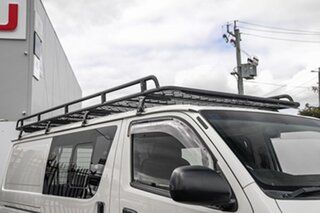 2018 Toyota HiAce KDH201R Crewvan LWB White 4 Speed Automatic Van Wagon
