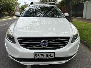 2015 Volvo XC60 DZ MY15 D4 Geartronic Luxury White 8 Speed Sports Automatic Wagon