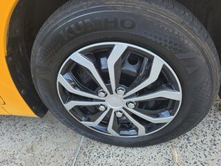 2016 Hyundai Accent RB4 MY17 Active Yellow 6 Speed CVT Auto Sequential Hatchback