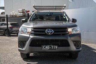 2022 Toyota Hilux TGN121R Workmate 4x2 Grey 6 Speed Sports Automatic Cab Chassis