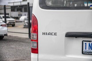 2018 Toyota HiAce KDH201R Crewvan LWB White 4 Speed Automatic Van Wagon