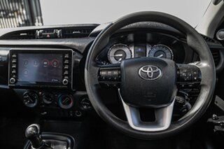 2020 Toyota Hilux GUN126R SR Double Cab White 6 Speed Manual Utility