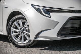 2025 Toyota Corolla ZWE219R Ascent Sport E-CVT Hybrid White 1 Speed Constant Variable Sedan Hybrid.