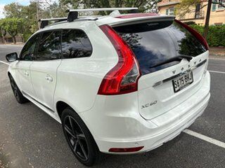 2015 Volvo XC60 DZ MY15 D4 Geartronic Luxury White 8 Speed Sports Automatic Wagon.