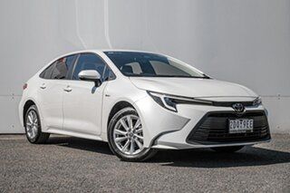 2025 Toyota Corolla ZWE219R Ascent Sport E-CVT Hybrid White 1 Speed Constant Variable Sedan Hybrid.