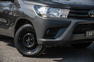 2022 Toyota Hilux TGN121R Workmate 4x2 Grey 6 Speed Sports Automatic Cab Chassis