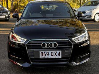 2016 Audi A1 8X MY16 Sport Sportback S Tronic Black 7 Speed Sports Automatic Dual Clutch Hatchback.