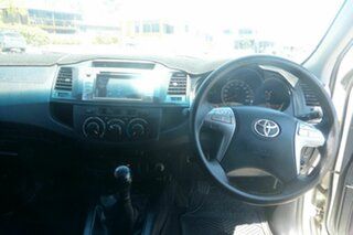 2014 Toyota Hilux KUN16R MY14 SR Double Cab 4x2 White 5 Speed Manual Utility