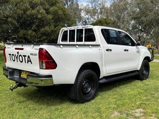 2021 Toyota Hilux GUN126R SR Double Cab White 6 Speed Sports Automatic Utility