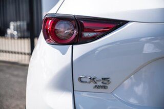 2021 Mazda CX-5 KF4WLA Akera SKYACTIV-Drive i-ACTIV AWD White 6 Speed Sports Automatic Wagon
