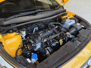 2016 Hyundai Accent RB4 MY17 Active Yellow 6 Speed CVT Auto Sequential Hatchback