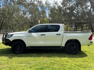 2021 Toyota Hilux GUN126R SR Double Cab White 6 Speed Sports Automatic Utility