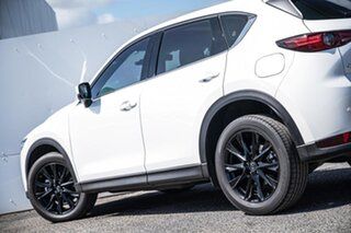 2021 Mazda CX-5 KF4WLA Akera SKYACTIV-Drive i-ACTIV AWD White 6 Speed Sports Automatic Wagon