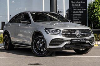 2023 Mercedes-Benz GLC-Class C253 803+053MY GLC300 Coupe 9G-Tronic 4MATIC Silver 9 Speed.