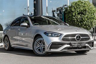 2025 Mercedes-Benz C-Class W206 805+055MY C350 e 9G-TRONIC Silver 9 Speed Sports Automatic Sedan.