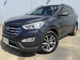 2012 Hyundai Santa Fe DM Elite CRDi (4x4) Blue 6 Speed Automatic Wagon.