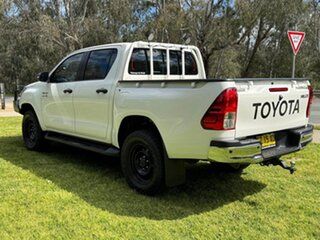 2021 Toyota Hilux GUN126R SR Double Cab White 6 Speed Sports Automatic Utility