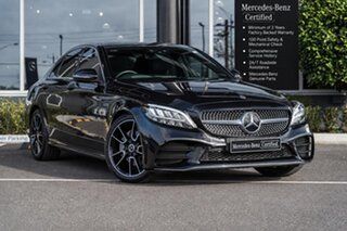 2019 Mercedes-Benz C-Class W205 800MY C200 9G-Tronic Black 9 Speed Sports Automatic Sedan.