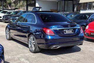 2019 Mercedes-Benz C-Class W205 809MY C300 9G-Tronic Blue 9 Speed Sports Automatic Sedan