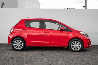 2013 Toyota Yaris NCP131R YRX Red 4 Speed Automatic Hatchback