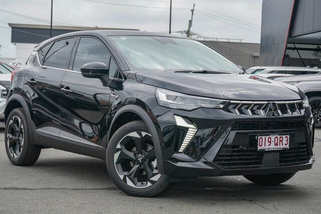 Demo Mitsubishi ASX XE 25MY Aspire DCT Mount Gravatt, 2025 Mitsubishi ASX XE 25MY Aspire DCT Onyx Black 7 Speed Sports Automatic Dual Clutch Wagon
