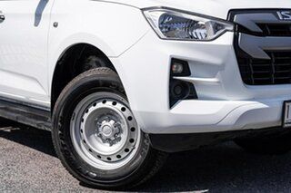 2022 Isuzu D-MAX RG MY22 SX Crew Cab 4x2 High Ride White 6 Speed Sports Automatic Cab Chassis.