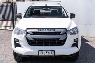 2022 Isuzu D-MAX RG MY22 SX Crew Cab 4x2 High Ride White 6 Speed Sports Automatic Cab Chassis.