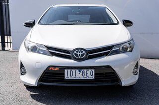 2014 Toyota Corolla ZRE182R RZ White 6 Speed Manual Hatchback.