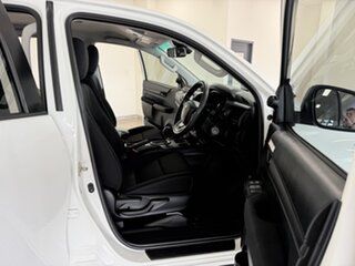 2025 Toyota Hilux GUN126R SR Double Cab White 6 Speed Sports Automatic Cab Chassis
