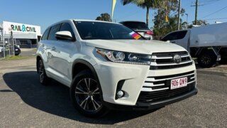 2018 Toyota Kluger GSU55R GX (4x4) White 8 Speed Automatic Wagon.
