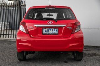 2013 Toyota Yaris NCP131R YRX Red 4 Speed Automatic Hatchback